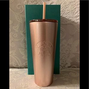 Starbucks Rose Gold tumbler